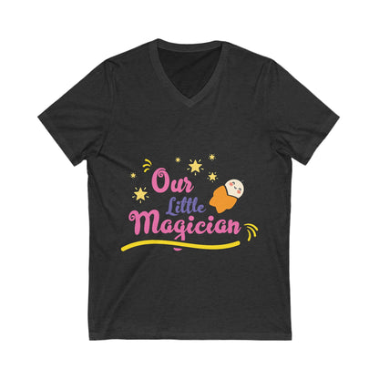 Little Magician Unisex Short Sleeve V-neck Tshirt