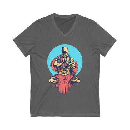 Inner Peace Unisex Short Sleeve V-neck Tshirt