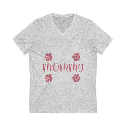 Best Mom Ever Unisex Short Sleeve V-neck Tshirt