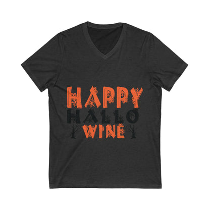 Halloween 21 Unisex Short Sleeve V-neck Tshirt