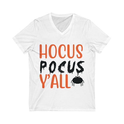 Halloween 25 Unisex Short Sleeve V-neck Tshirt