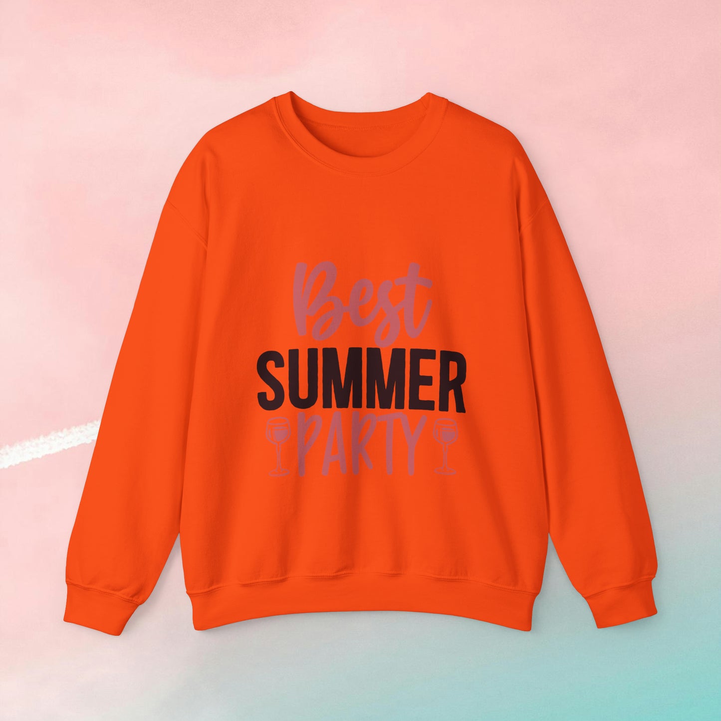 Best Summer Party Crewneck Sweatshirt