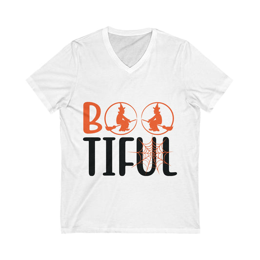 Halloween 16 Unisex Short Sleeve V-neck Tshirt