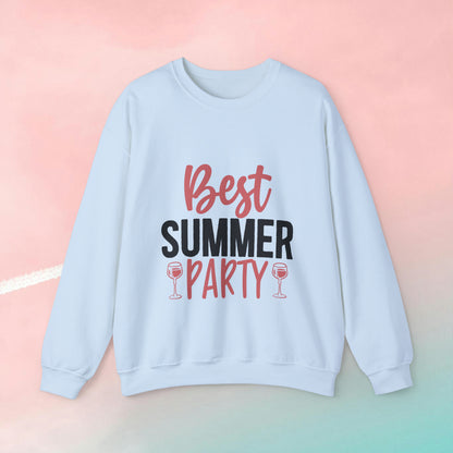 Best Summer Party Crewneck Sweatshirt