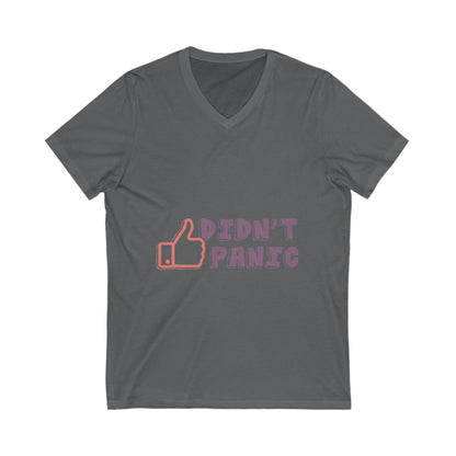 Unisex Jersey Short Sleeve V-Neck Tee