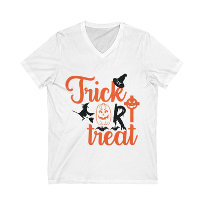 Halloween 14 Unisex Short Sleeve V-neck Tshirt