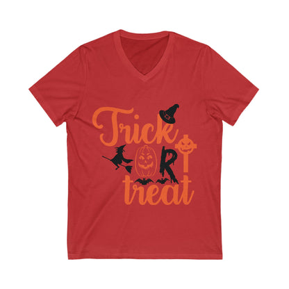 Halloween 14 Unisex Short Sleeve V-neck Tshirt