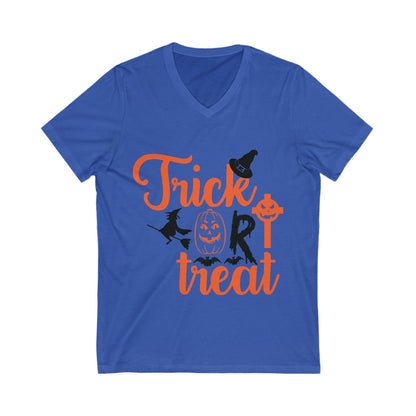 Halloween 14 Unisex Short Sleeve V-neck Tshirt