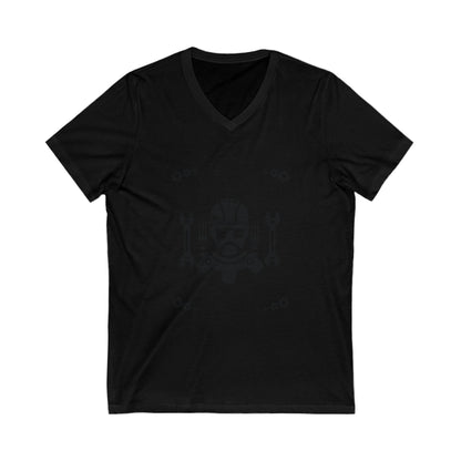 I'M Mechanical Engineer, I Cant Fix Stupid Unisex Short Sleeve V-neck Tshirt