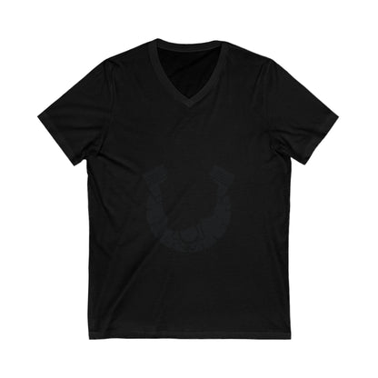 Motorcycle Club Born To Run Unisex Short Sleeve V-neck Tshirt