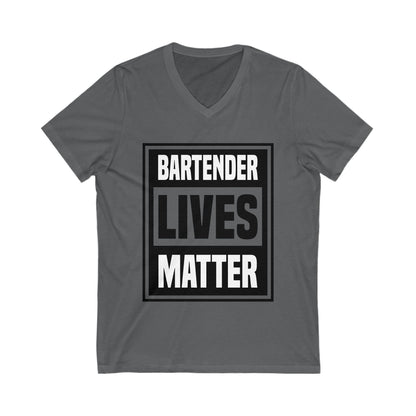Bartender Lives Matter Unisex Short Sleeve V-neck Tshirt
