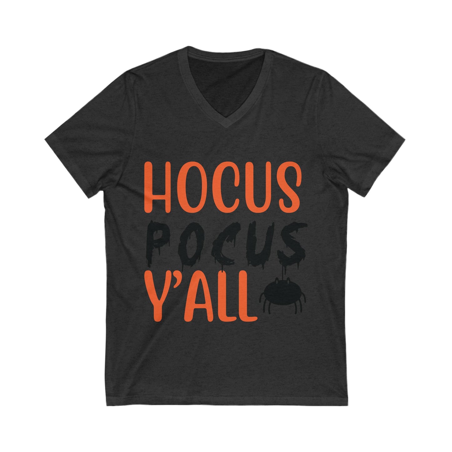 Halloween 25 Unisex Short Sleeve V-neck Tshirt
