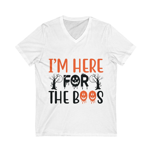 Halloween 12 Unisex Short Sleeve V-neck Tshirt