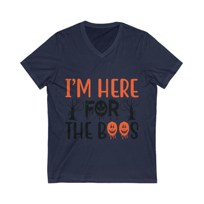 Halloween 12 Unisex Short Sleeve V-neck Tshirt