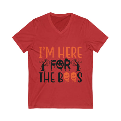 Halloween 12 Unisex Short Sleeve V-neck Tshirt