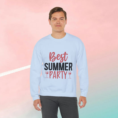 Best Summer Party Crewneck Sweatshirt