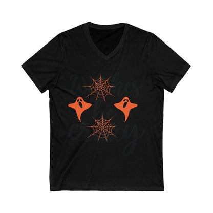 Halloween 20 Unisex Short Sleeve V-neck Tshirt