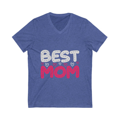 Best Mommy Unisex Short Sleeve V-neck Tshirt