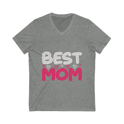 Best Mommy Unisex Short Sleeve V-neck Tshirt