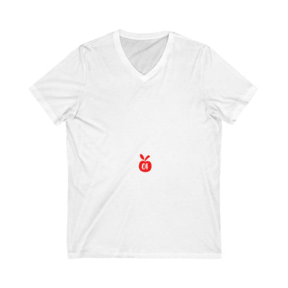 Happy Last Day School Unisex Short Sleeve V-neck Tshirt