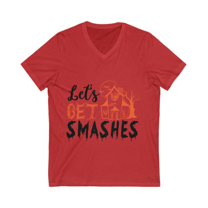 Halloween 22 Unisex Short Sleeve V-neck Tshirt
