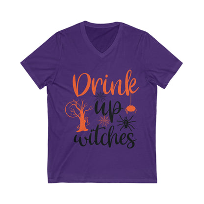 Halloween 19 Unisex Short Sleeve V-neck Tshirt