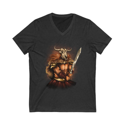 Battle For Honor Unisex Short Sleeve V-neck Tshirt