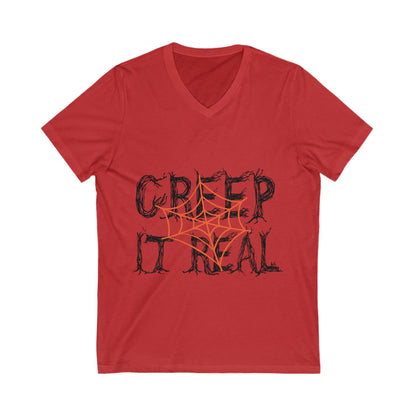 Halloween 24 Unisex Short Sleeve V-neck Tshirt