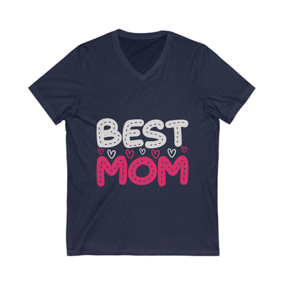Best Mommy Unisex Short Sleeve V-neck Tshirt