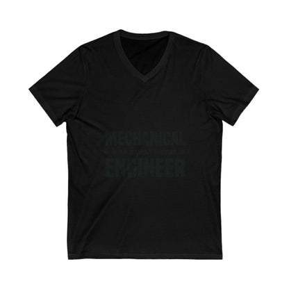 Mechanical Evil Unisex Short Sleeve V-neck Tshirt