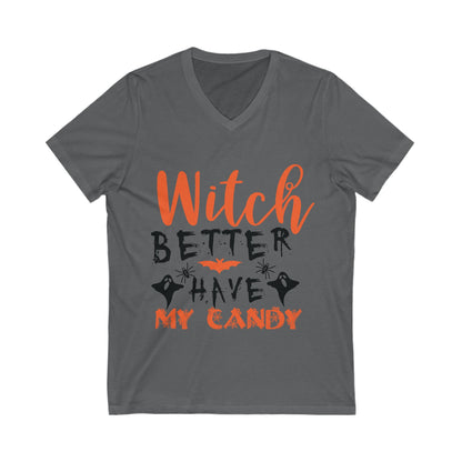 Halloween 6 Unisex Short Sleeve V-neck Tshirt