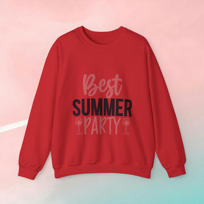 Best Summer Party Crewneck Sweatshirt