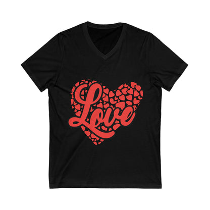 Love5 Unisex Short Sleeve V-neck Tshirt