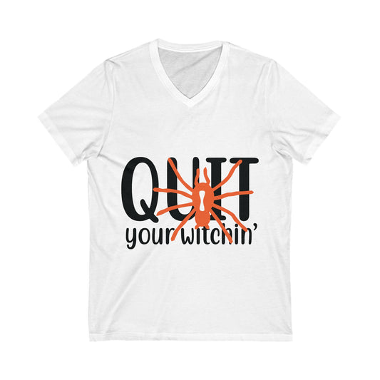 Halloween 18 Unisex Short Sleeve V-neck Tshirt