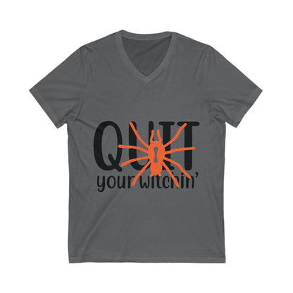 Halloween 18 Unisex Short Sleeve V-neck Tshirt