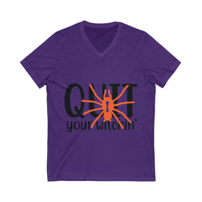 Halloween 18 Unisex Short Sleeve V-neck Tshirt