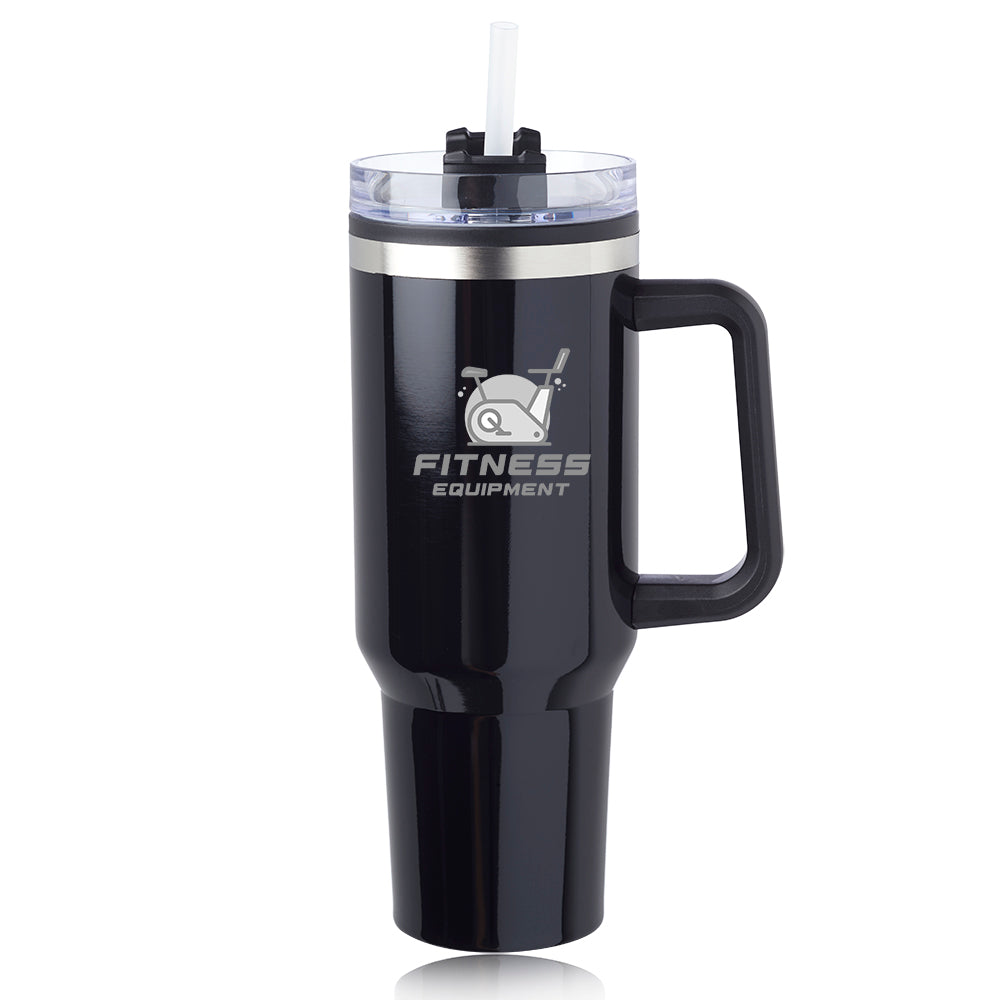 40 oz. Plastic Interior Stainless Steel Travel Mugs