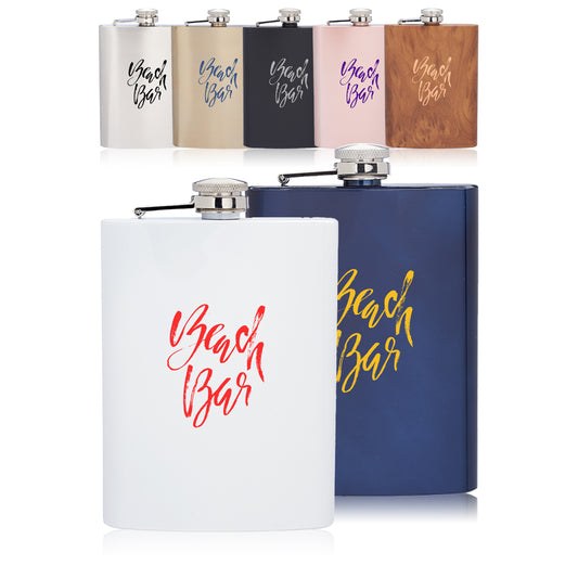 8 oz. Stainless Steel Hip Flasks