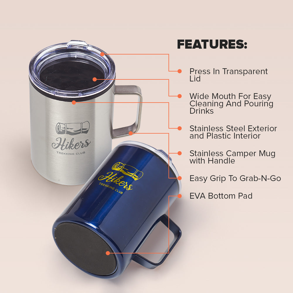 13.5 oz. Stainless Steel Camper Mug