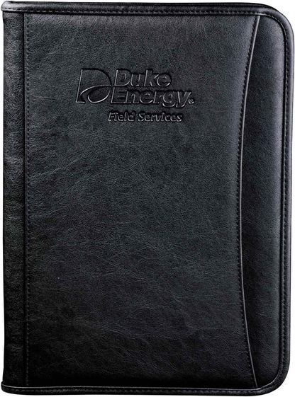 Executive DuraHyde Zippered Padfolio with FSC® Mix Paper